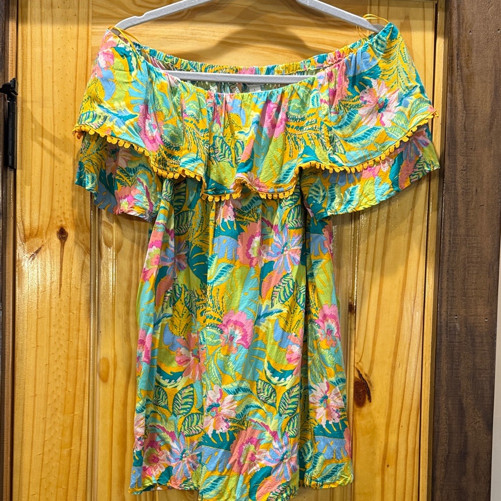 Cato tropical flutter top large